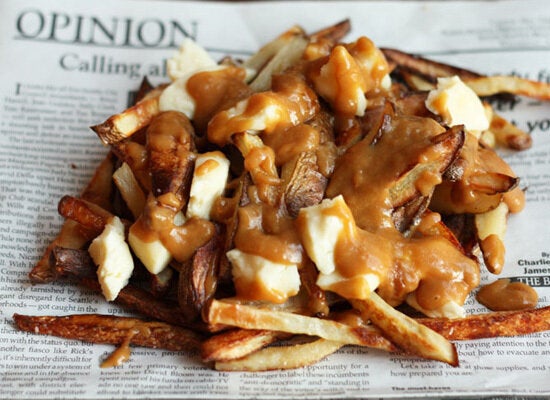 Vegetarian Poutine