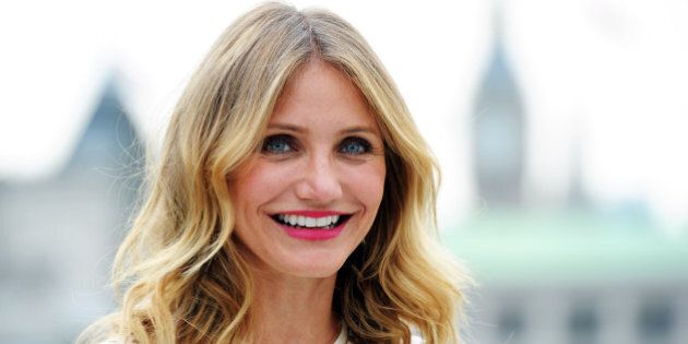 LONDON, ENGLAND - SEPTEMBER 03: Cameron Diaz attends a photocall for 'Sex Tape' at Corinthia Hotel London on September 3, 2014 in London, England. (Photo by Stuart C. Wilson/Getty Images)