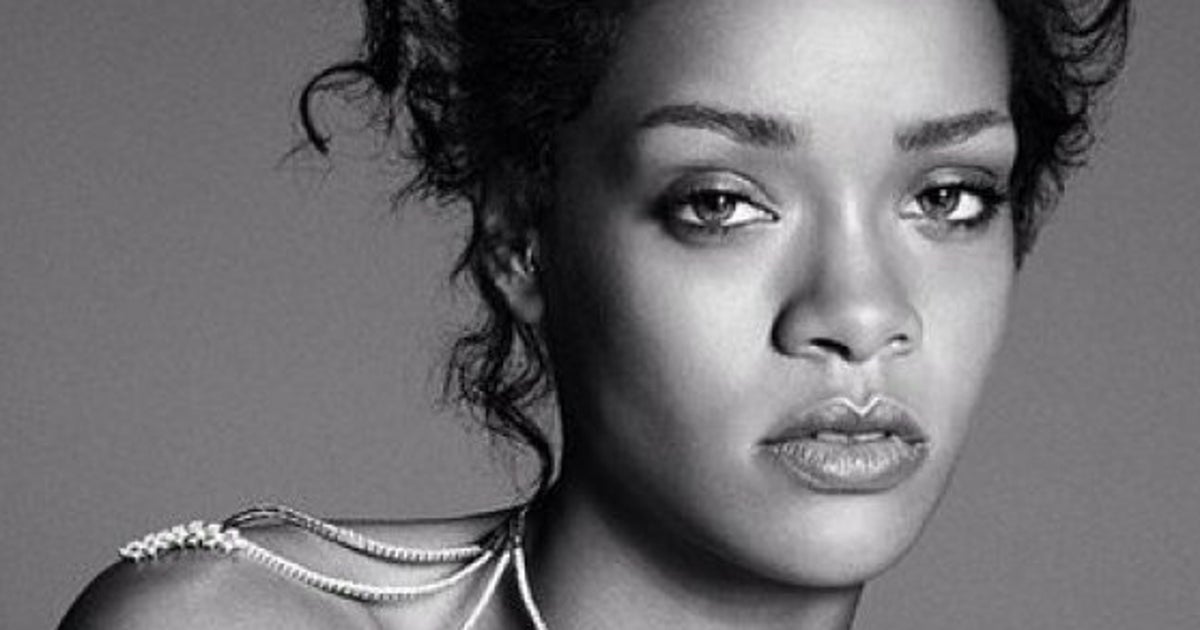 Rihanna Goes Topless For Elle Magazine (PHOTOS) HuffPost Style