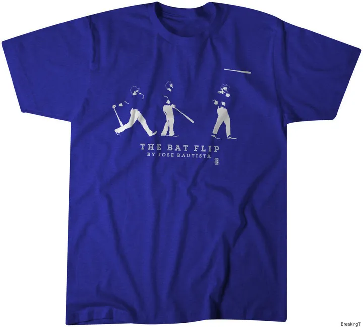 You Can Now Own A José Bautista Bat Flip T-Shirt