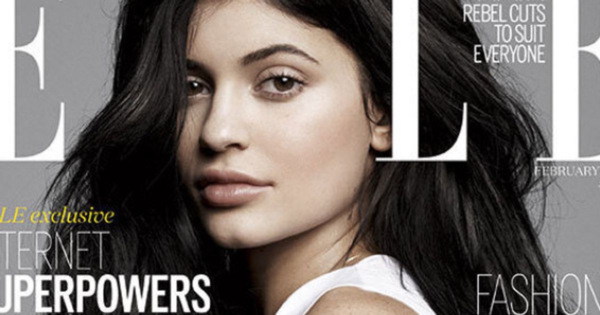 Kylie Jenner Lands The Cover Of ELLE U.K. With Minimal Makeup ...