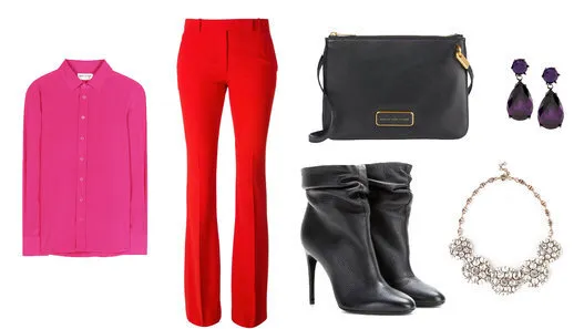 How To Wear Pink And Red Together