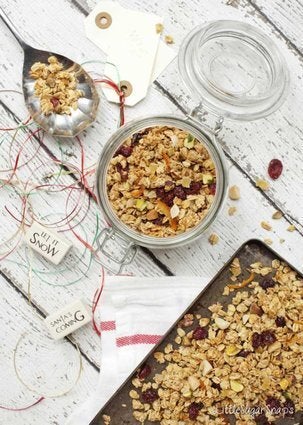 Marmalade, Ginger And Cranberry Granola