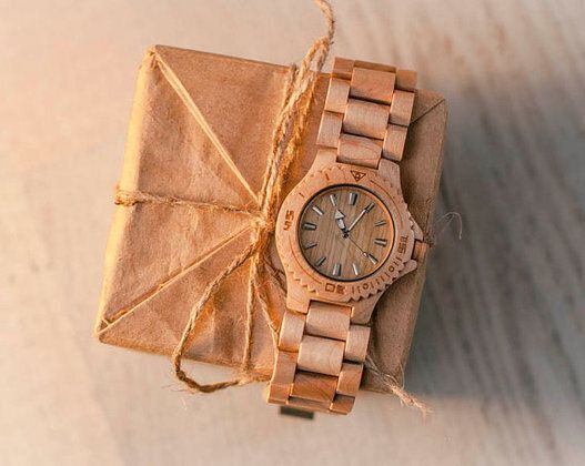 Maple Wood Watch