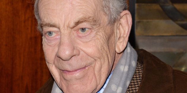 NEW YORK, NY - MARCH 25: Morley Safer attends the 'The Unknown Known' screening at Museum of Art and Design on March 25, 2014 in New York City. (Photo by Andrew H. Walker/Getty Images)