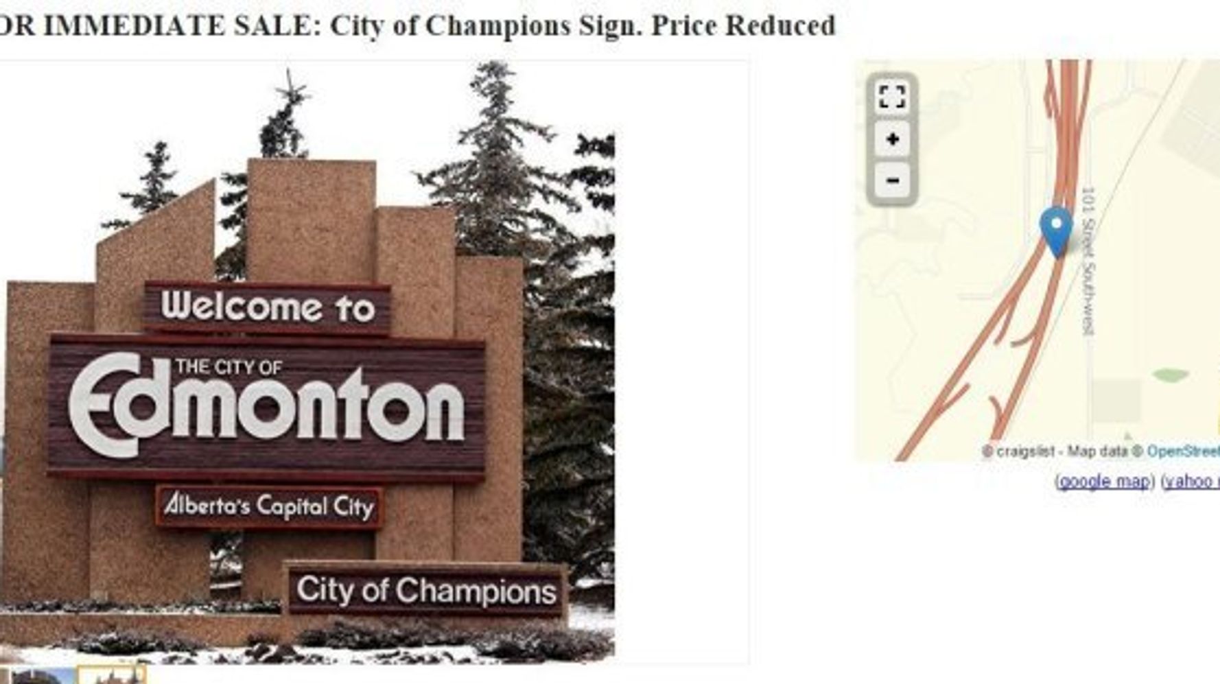 City of Champions slogan taken off Edmonton entrance signs