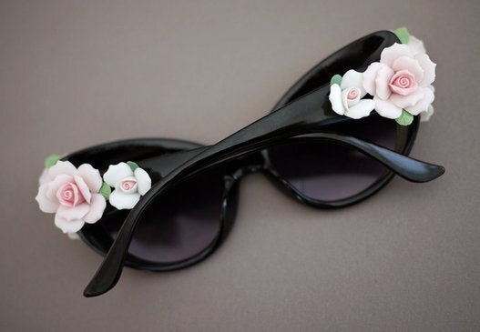 DIY Floral Sunglasses