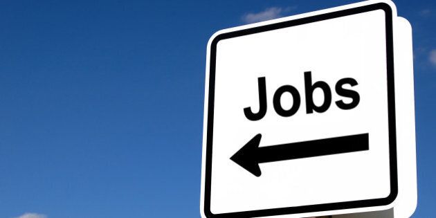 sign indicating that jobs are...