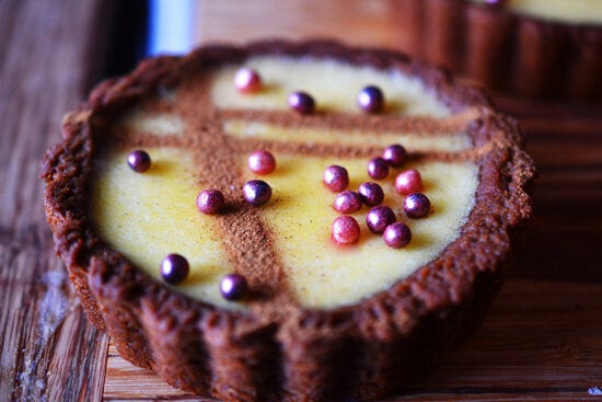 Egg Nog Gingerbread Tarts