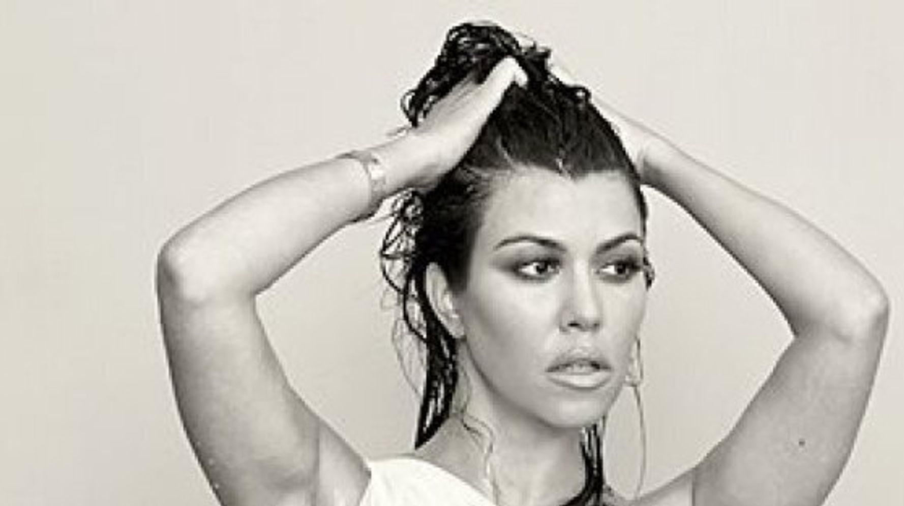 Kourtney Kardashian Is Naked Pregnant And Totally Gorgeous In Dujour Magazine Huffpost Null