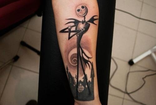 75 best Nightmare Before Christmas Tattoo Design Ideas 2019