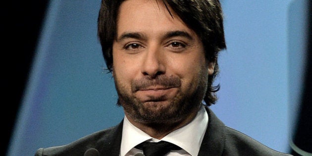 WINNIPEG, MB - MARCH 29: Jian Ghomeshi the host of the Juno Awards Gala on March 29, 2014 in Winnipeg, Canada. (Photo by Jag Gundu/Getty Images)