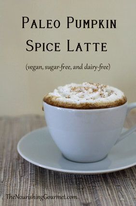 Paleo Pumpkin Spice Latte