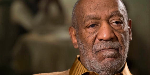 In this photo taken Nov. 6, 2014, entertainer Bill Cosby pauses during an interview about the upcoming exhibit, Conversations: African and African-American Artworks in Dialogue, at the Smithsonian's National Museum of African Art in Washington. The Smithsonian Institution is mounting a major showcase of African-American art and African art together in a new exhibit featuring the extensive art collection of Bill and Camille Cosby. More than 60 rarely seen African-American artworks from the Cosby collection will join 100 pieces of African art at the National Museum of African Art. The exhibit âConversations: African and African American Artworks in Dialogue,â opens Sunday and will be on view through early 2016. (AP Photo/Evan Vucci)