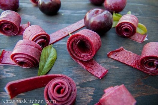 Plum Fruit Leather