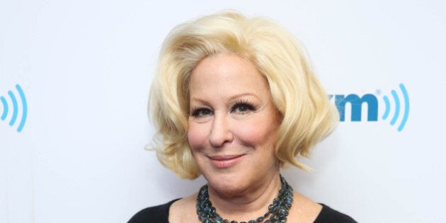 NEW YORK, NY - NOVEMBER 03: Bette Midler visits at SiriusXM Studios on November 3, 2014 in New York City. (Photo by Rob Kim/Getty Images)