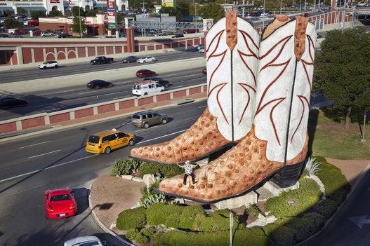 San Antonio's giant North Star Mall boots recognized by Guinness World  Records