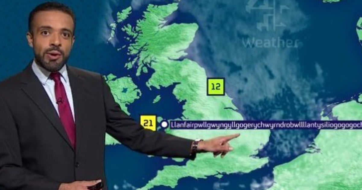 Welsh Weatherman Nails Pronunciation Of Town's TongueTwister Name