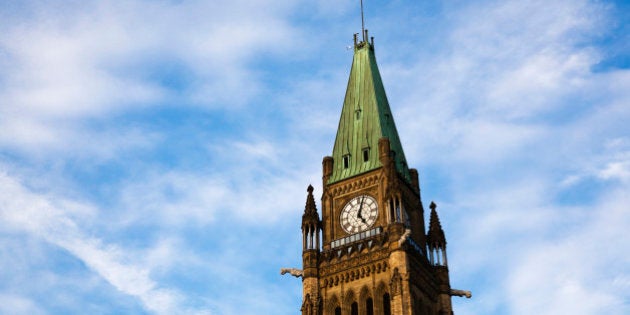 Peace Tower in Ottawa, Canada