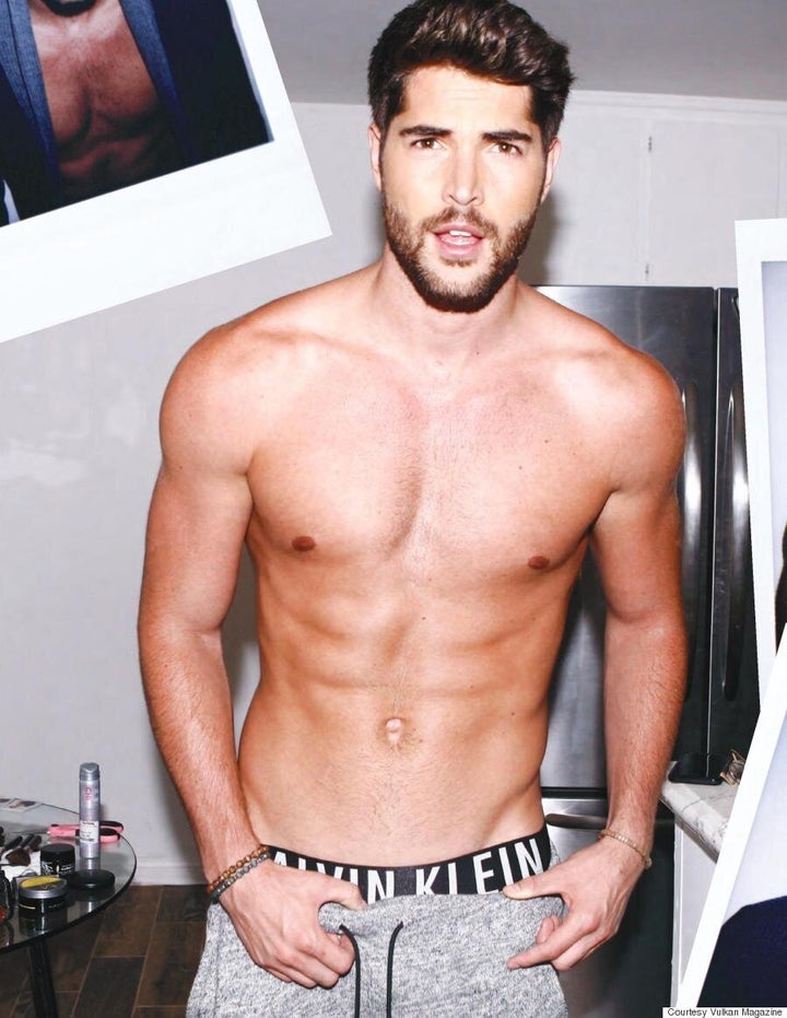 Nick Bateman Stars In Racy Cover Shoot For Vulkan Magazine Photos Huffpost Style 6190