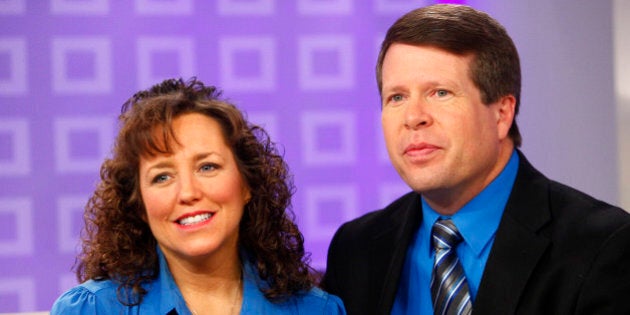 TODAY -- Pictured: (l-r) Michelle Duggar and Jim Bob Duggar appear on NBC News' 'Today' show (Photo by Peter Kramer/NBC/NBCU Photo Bank via Getty Images)