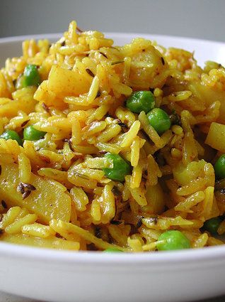 Indian Rice and Potatoes