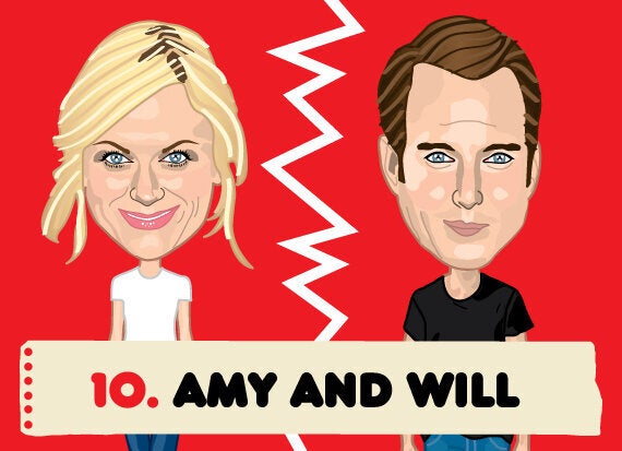 10. Amy Poehler and Will Arnett