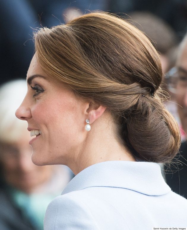 The Secret To Kate Middleton S Perfect Chignon Is A Hairnet