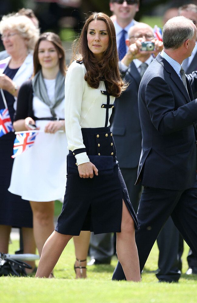 The Duchess Of Cambridge Visits Bletchley Park