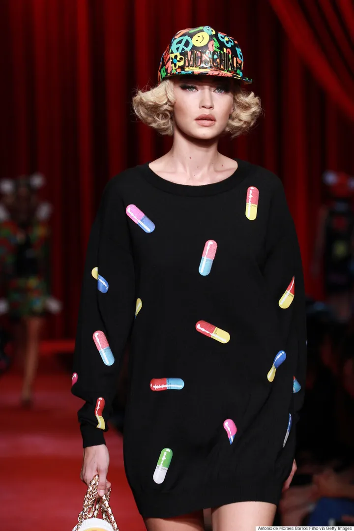 Why Moschino's pill-themed collection is causing outrage, Fashion