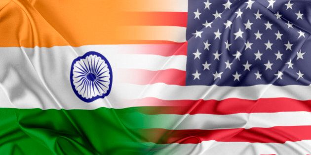 Relations between two countries. USA and India