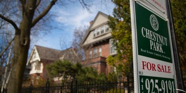 TORONTO, ON - APRIL 14:A single detached house in the High Park / Roncesvalles neighborhood is available for sale. (Chris So/Toronto Star via Getty Images)