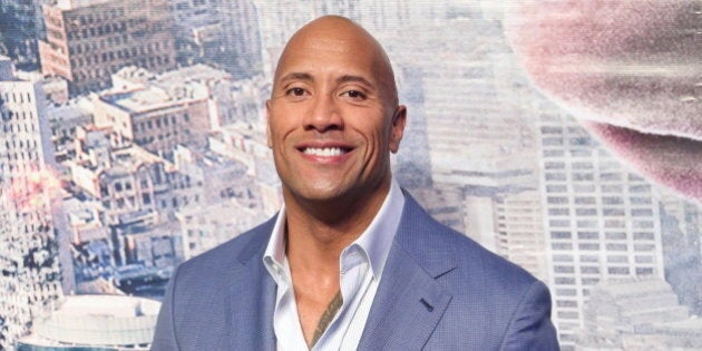 Dwayne 'The Rock' Johnson re-created his cringeworthy throwback