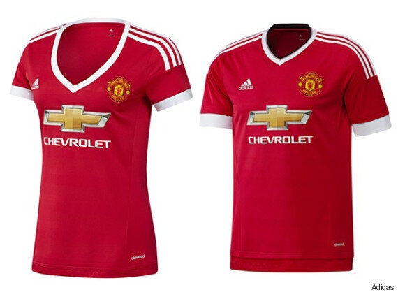 Manchester United kit maker Adidas defend 'sexist' plunging neckline of women's  shirt