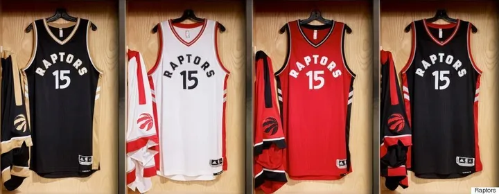 Toronto's Very Own Owner Drake Unwraps New Raptors Jerseys At OVO