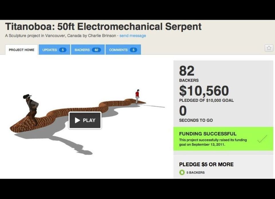 50-Foot-Long Mechanical Snake