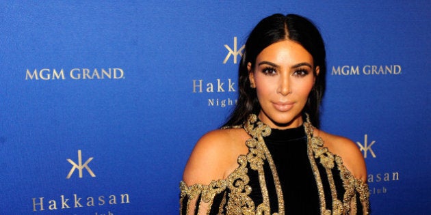 LAS VEGAS, NEVADA - APRIL 09: Television personality Kim Kardashian West attends the third anniversary celebration of Hakkasan Las Vegas Nightclub at MGM Grand Hotel & Casino on April 9, 2016 in Las Vegas, Nevada. (Photo by Steven Lawton/FilmMagic)