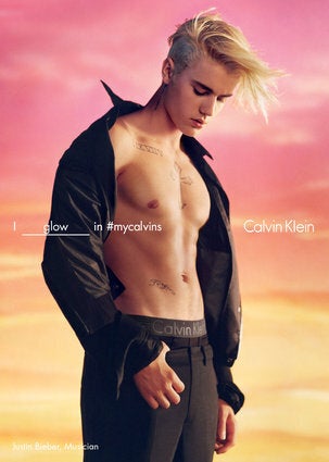 Justin Bieber's Calvin Klein Ad Puts His Package Front And Centre