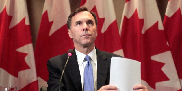 Canada's Finance Minister Bill Morneau makes an announcement about the country's housing market at government offices in Toronto, Ontario, Canada October 3, 2016. REUTERS/Chris Helgren