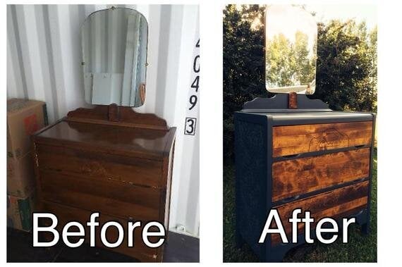 Repurposed furniture deals before and after