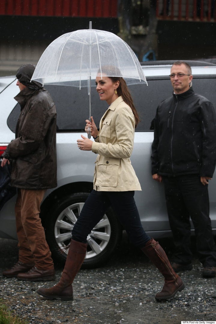 Kate Middleton Wears Tight Trousers For Haida Gwaii Visit