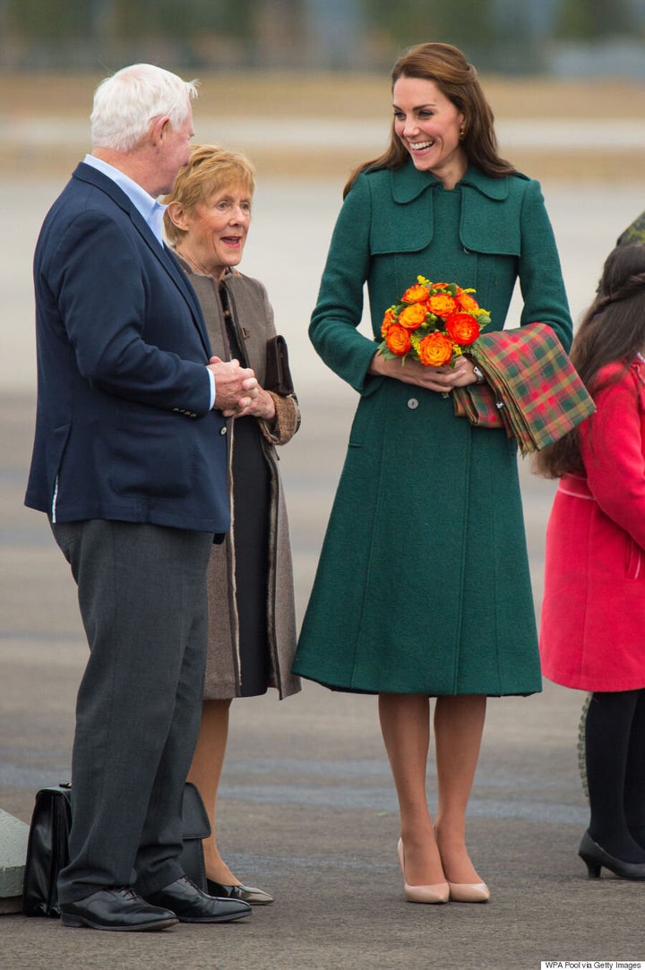 Kate Middleton Wears Tight Trousers For Haida Gwaii Visit