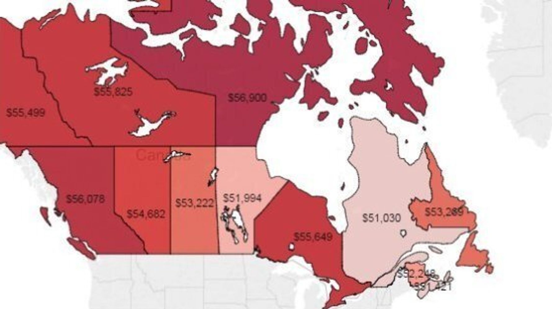 Canada Tax Deadline What You'll Pay, From 1 Province To The Next