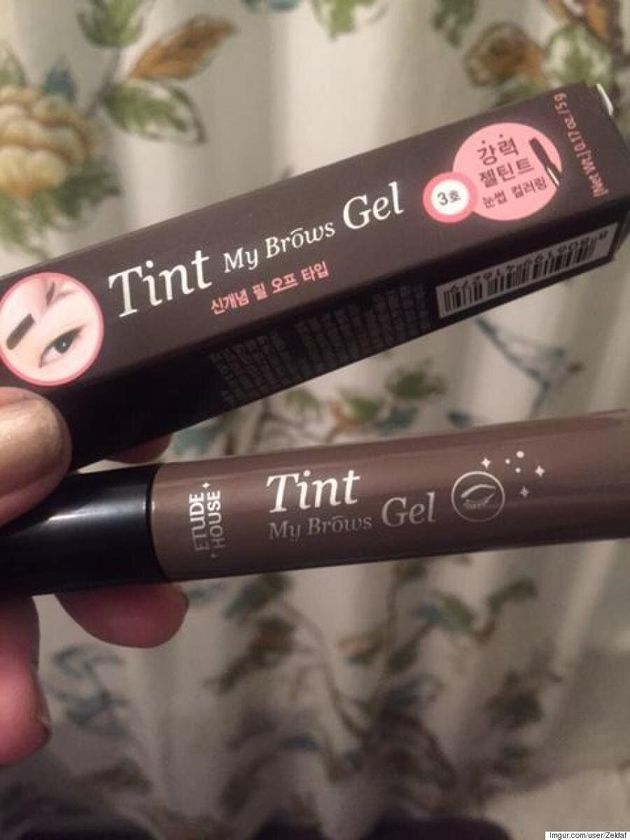 This Eyebrow Tint Gel From Korea Just Transformed One Women's Brows In