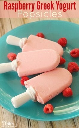 Raspberry Greek Yogurt