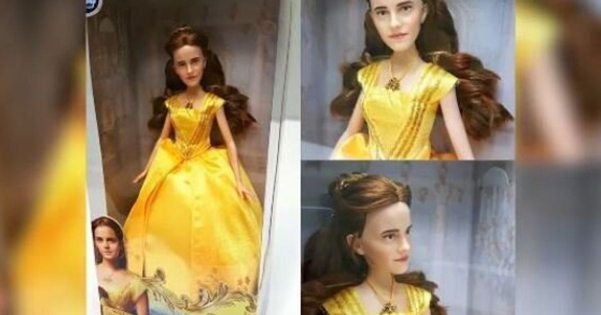 'Beauty And The Beast' Doll Of Emma Watson Is Raising Eyebrows ...
