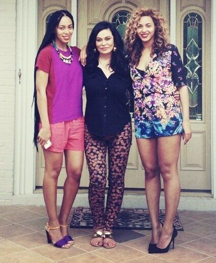 Tina, Beyoncé and Solange Knowles