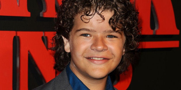 Gaten Matarazzo attends the premiere of