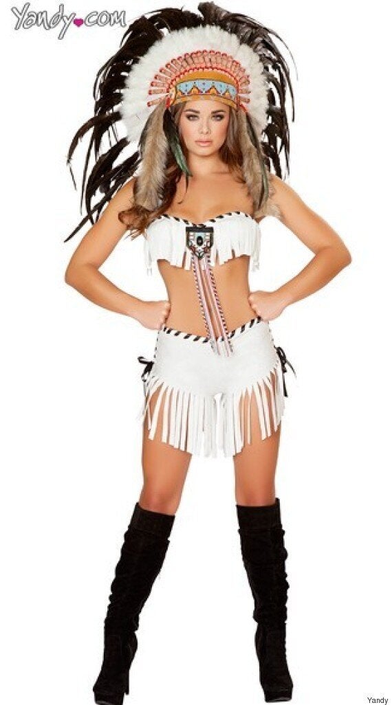 We're Hooters girls - we don't wear our famous uniforms on Halloween, but  our costumes are just as hot