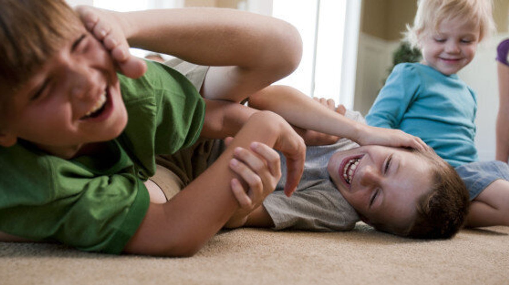 Rough play & play fighting: kids